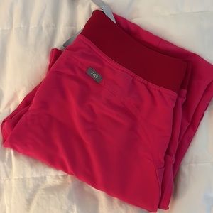 LIMITED EDITION Figs Raspberry Scrub Bottoms only - worn once